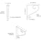 Ekena Millwork Edwards Wrought Iron Bracket, (Single center brace), Antiqued Warm Silver 1 1/2"W x 10"D x 12"H BKTM01X10X12SEDAWS - alternate 4